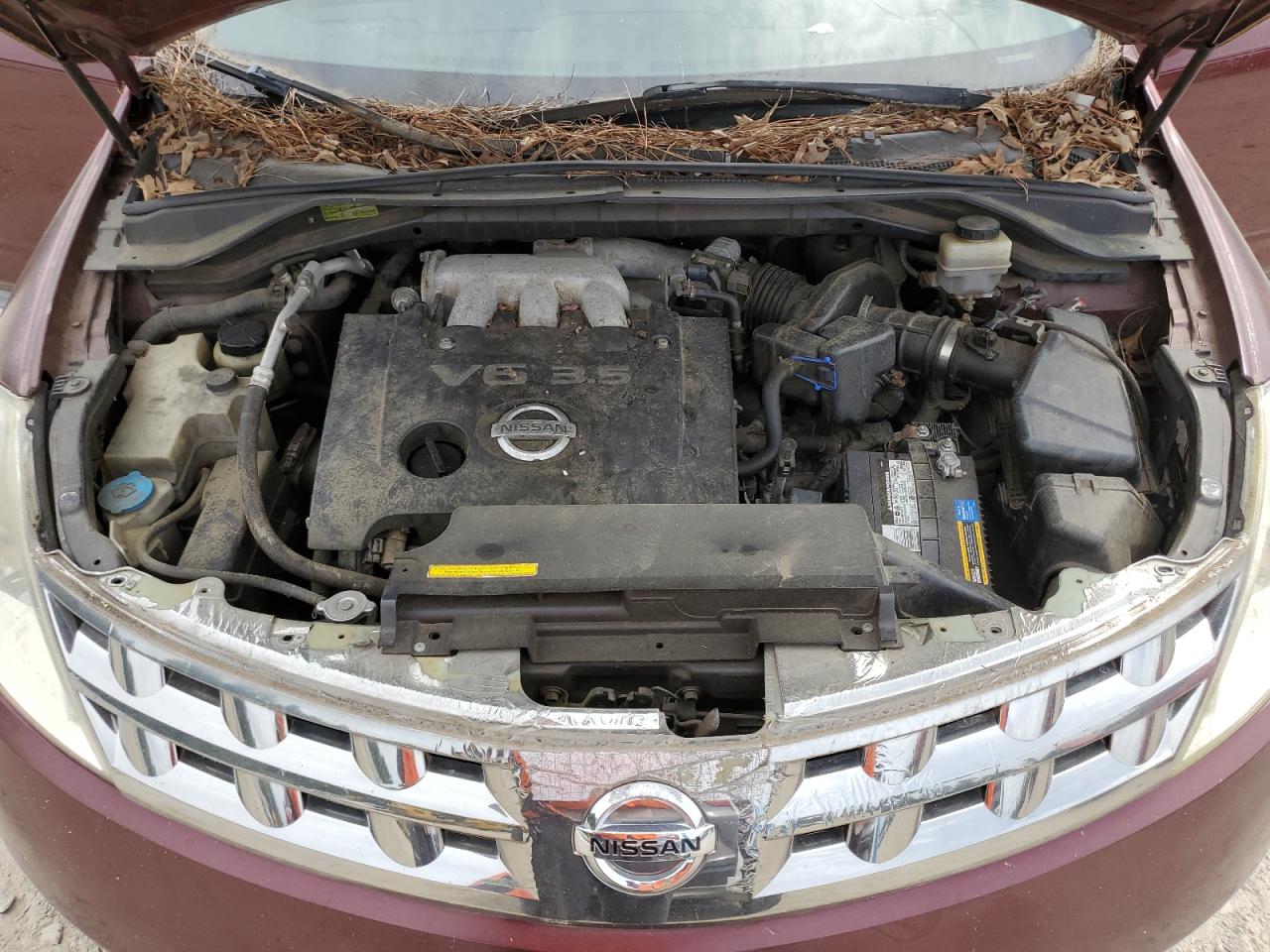 2013 Nissan Murano Sl VIN: JN8AZ08T26W414884 Lot: 70324725