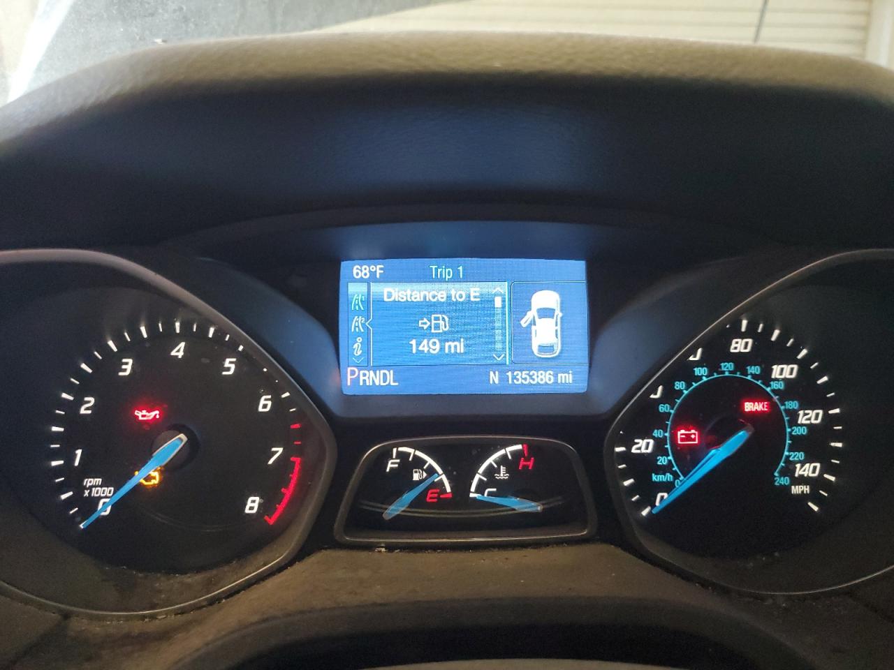 2014 Ford Focus Se VIN: 1FADP3F2XEL292632 Lot: 70056885