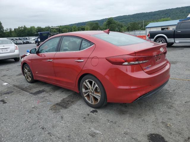 Sedans HYUNDAI ELANTRA 2017 Czerwony