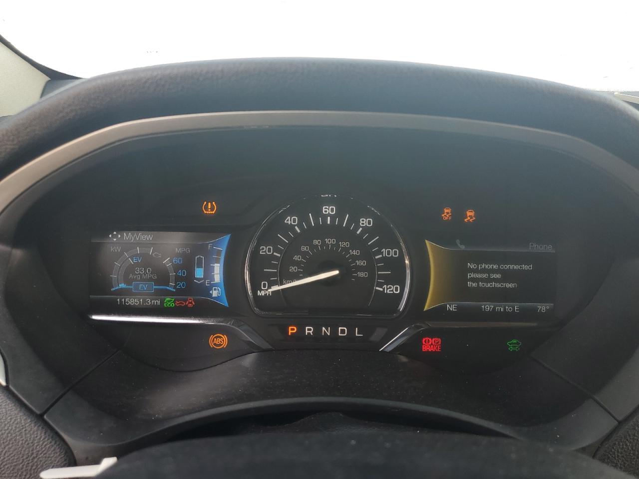 2016 Lincoln Mkz Hybrid VIN: 3LN6L2LU8GR629362 Lot: 68838705