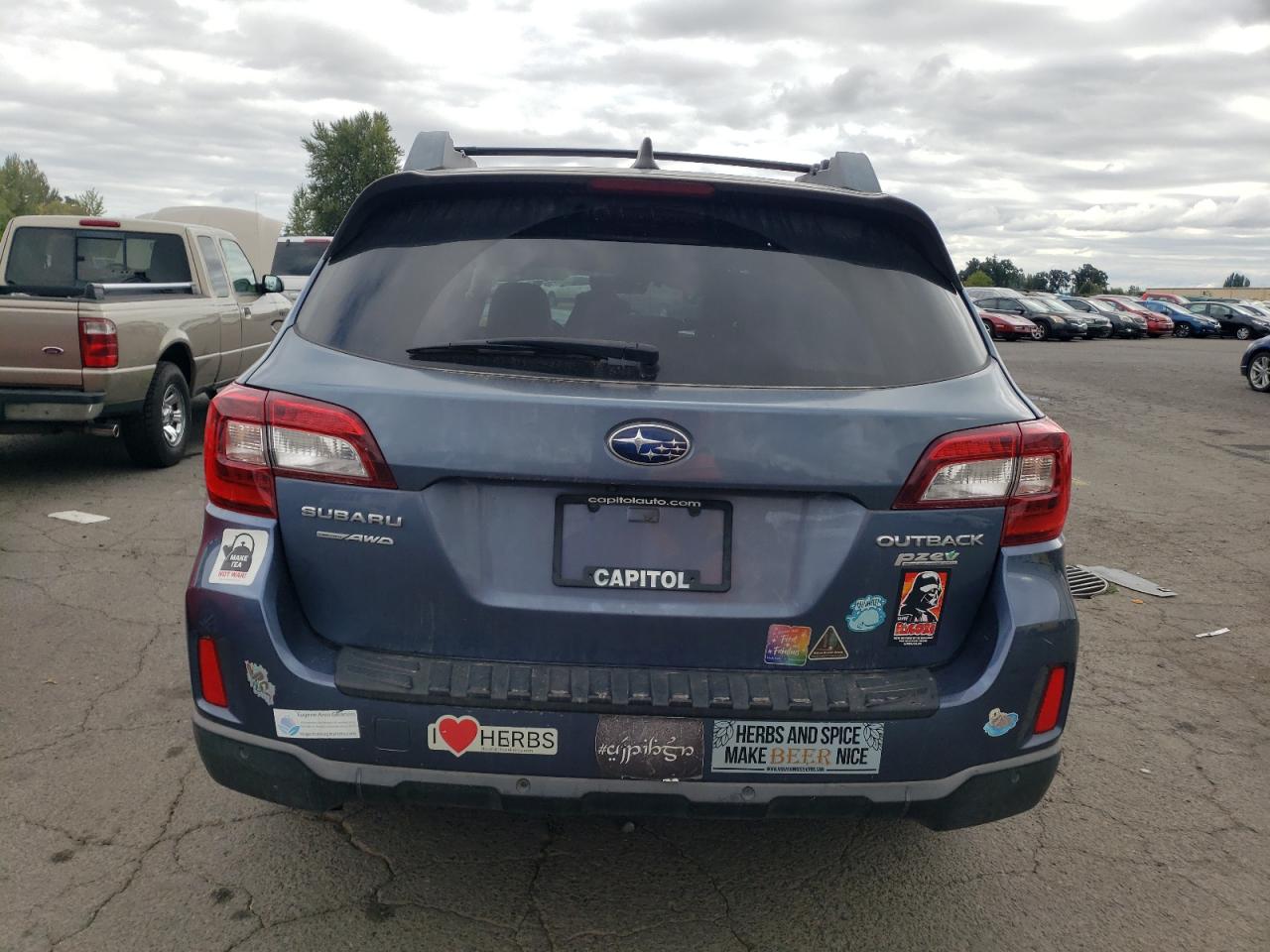 2017 Subaru Outback 2.5I Limited VIN: 4S4BSANC5H3333795 Lot: 67664015