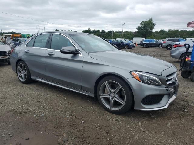  MERCEDES-BENZ C-CLASS 2016 Серебристый