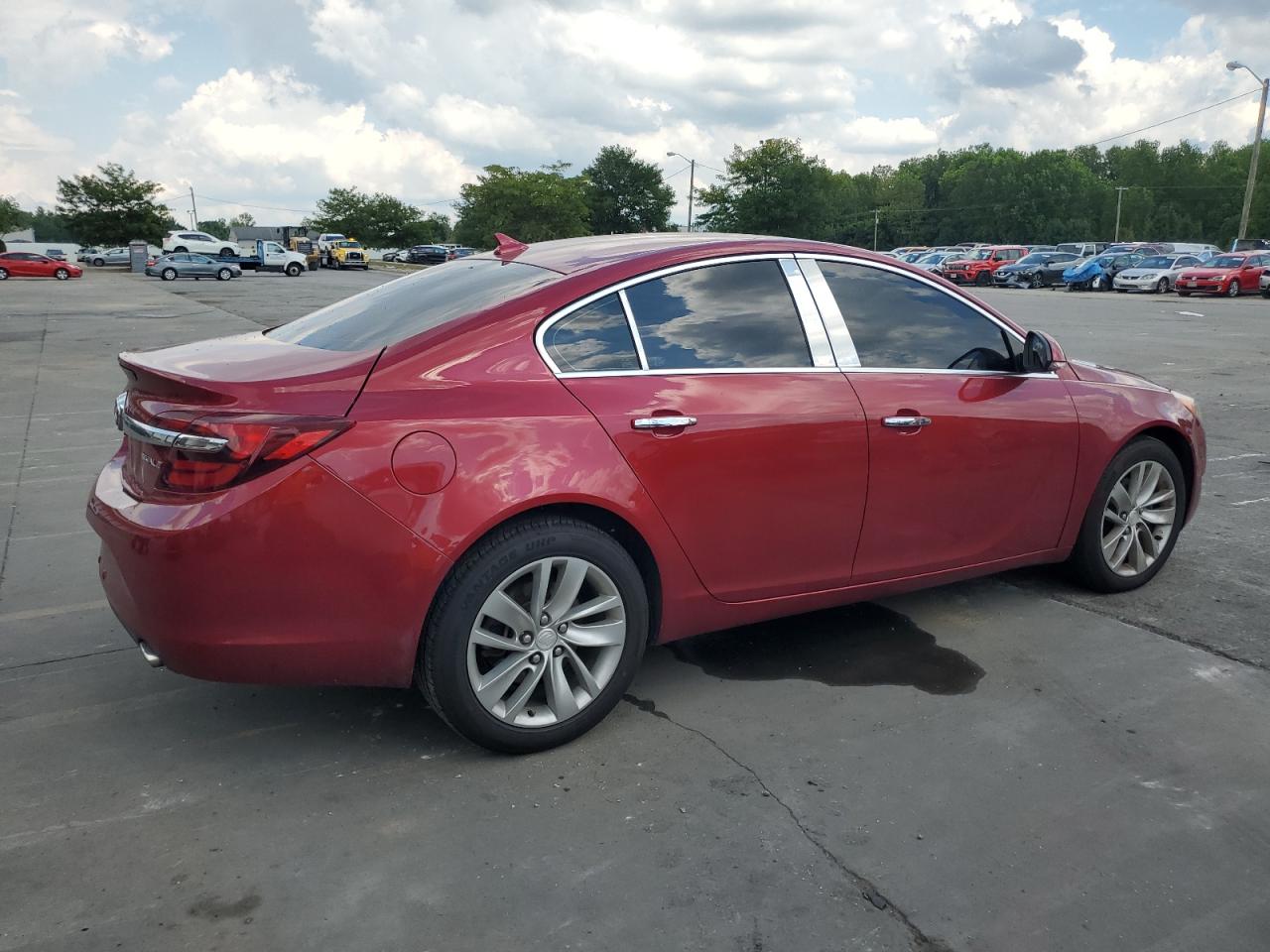 2014 Buick Regal Premium red sedan gas 2G4GN5EX4E9249543 photo #4