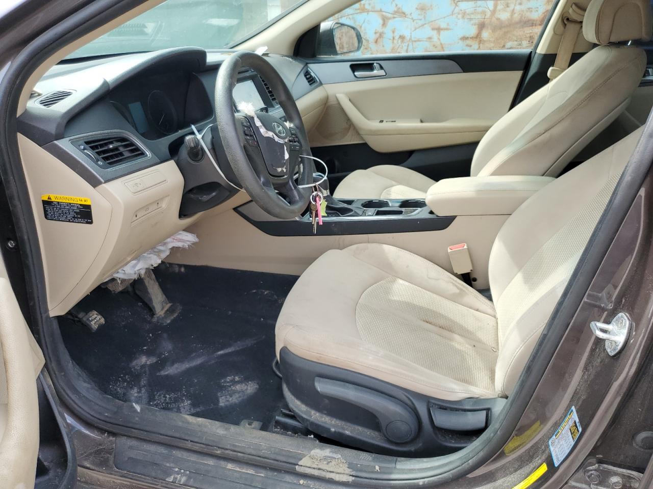 2017 Hyundai Sonata Se VIN: 5NPE24AF1HH507739 Lot: 66636505