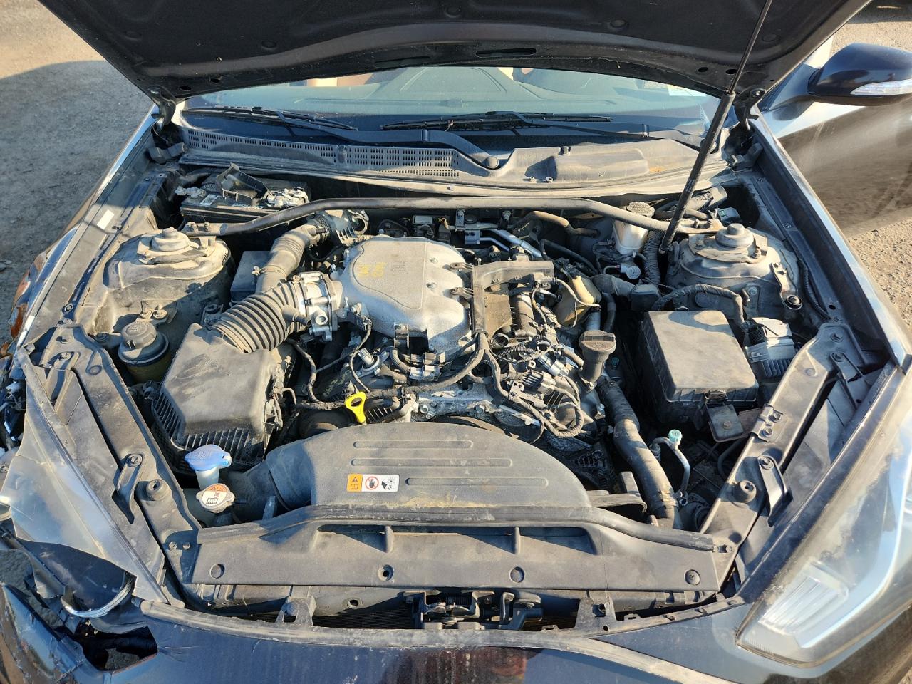 2013 Hyundai Genesis Coupe 3.8L VIN: KMHHU6KJ9DU107140 Lot: 68781265