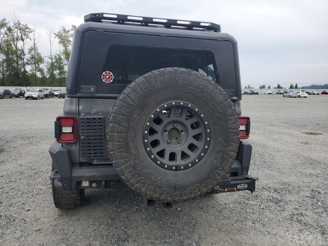 2021 Jeep Gladiator Rubicon VIN: 1C6JJTBM8ML593766 Lot: 70780865