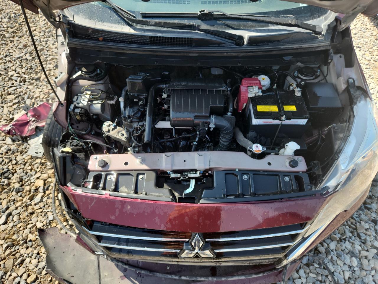 2022 Mitsubishi Mirage Es VIN: ML32AUHJXNH001887 Lot: 70742305