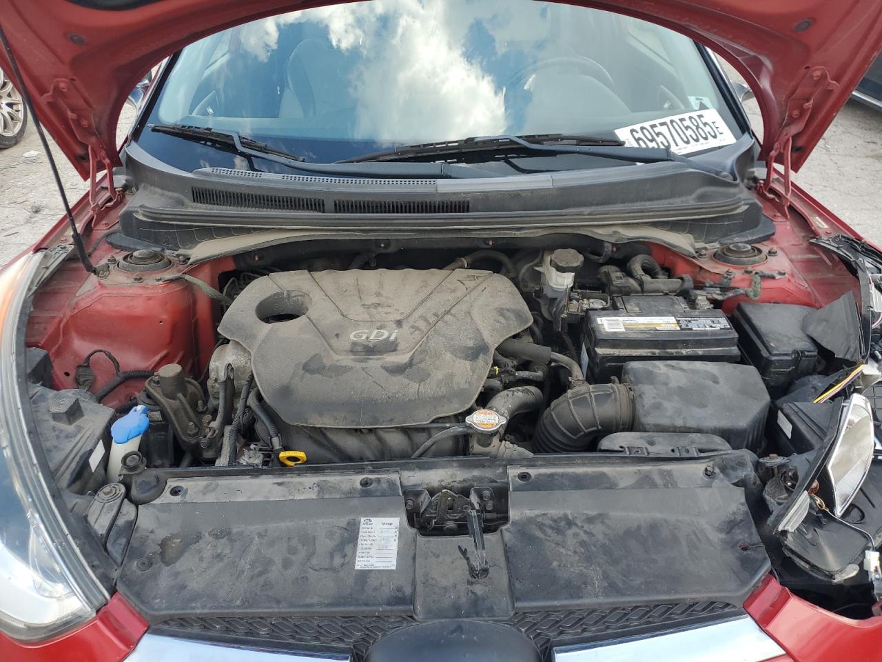 2012 Hyundai Veloster VIN: KMHTC6AD2CU022311 Lot: 69570585