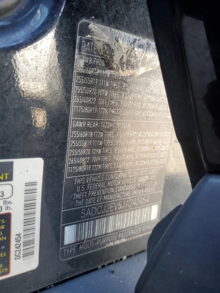 2018 Jaguar F-Pace Premium VIN: SADCJ2EV5JA242454 Lot: 70248715