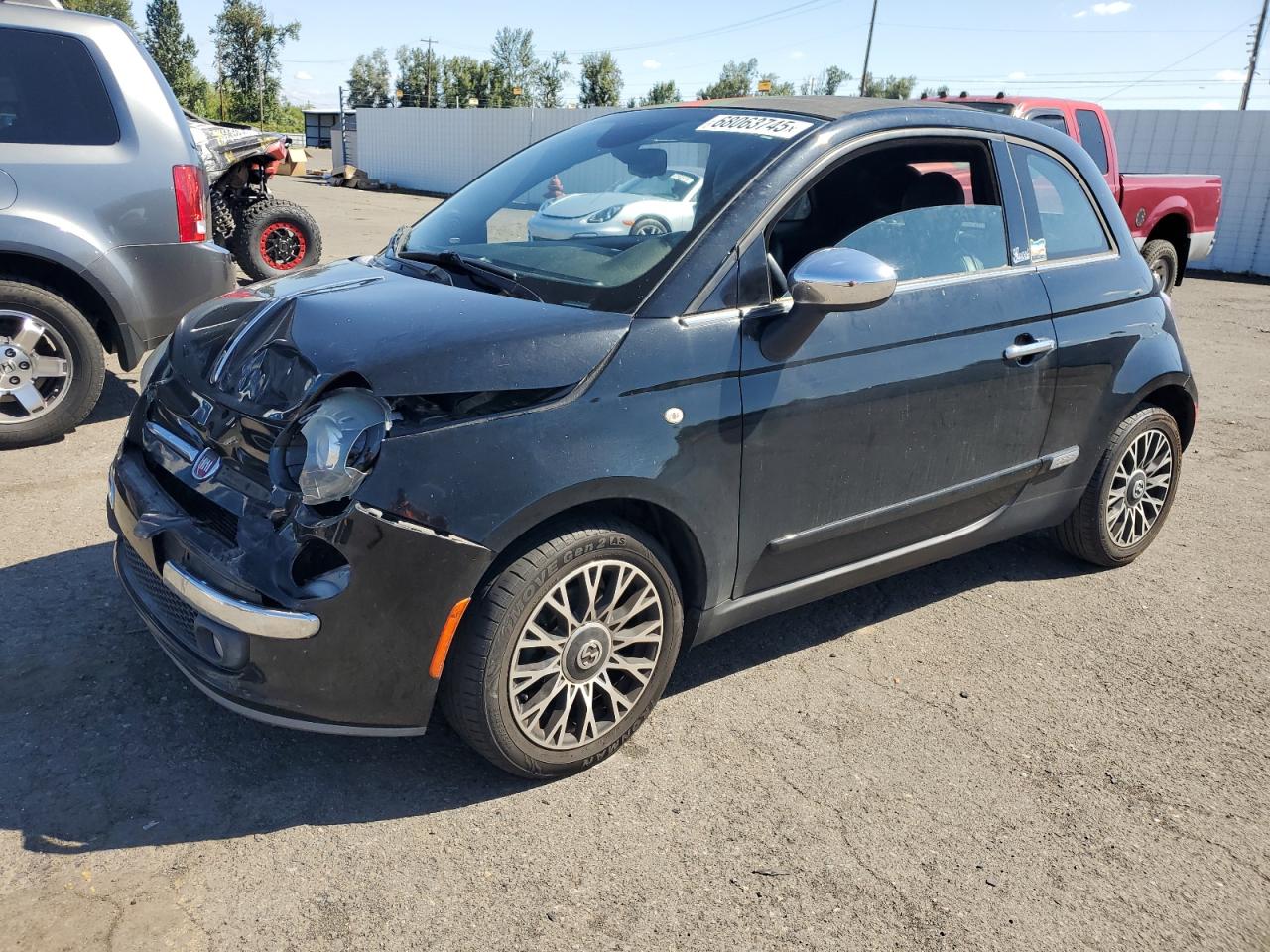 FIAT 500 2013. Lot# 68063745. VIN 3C3CFFER0DT697138. Photo 1