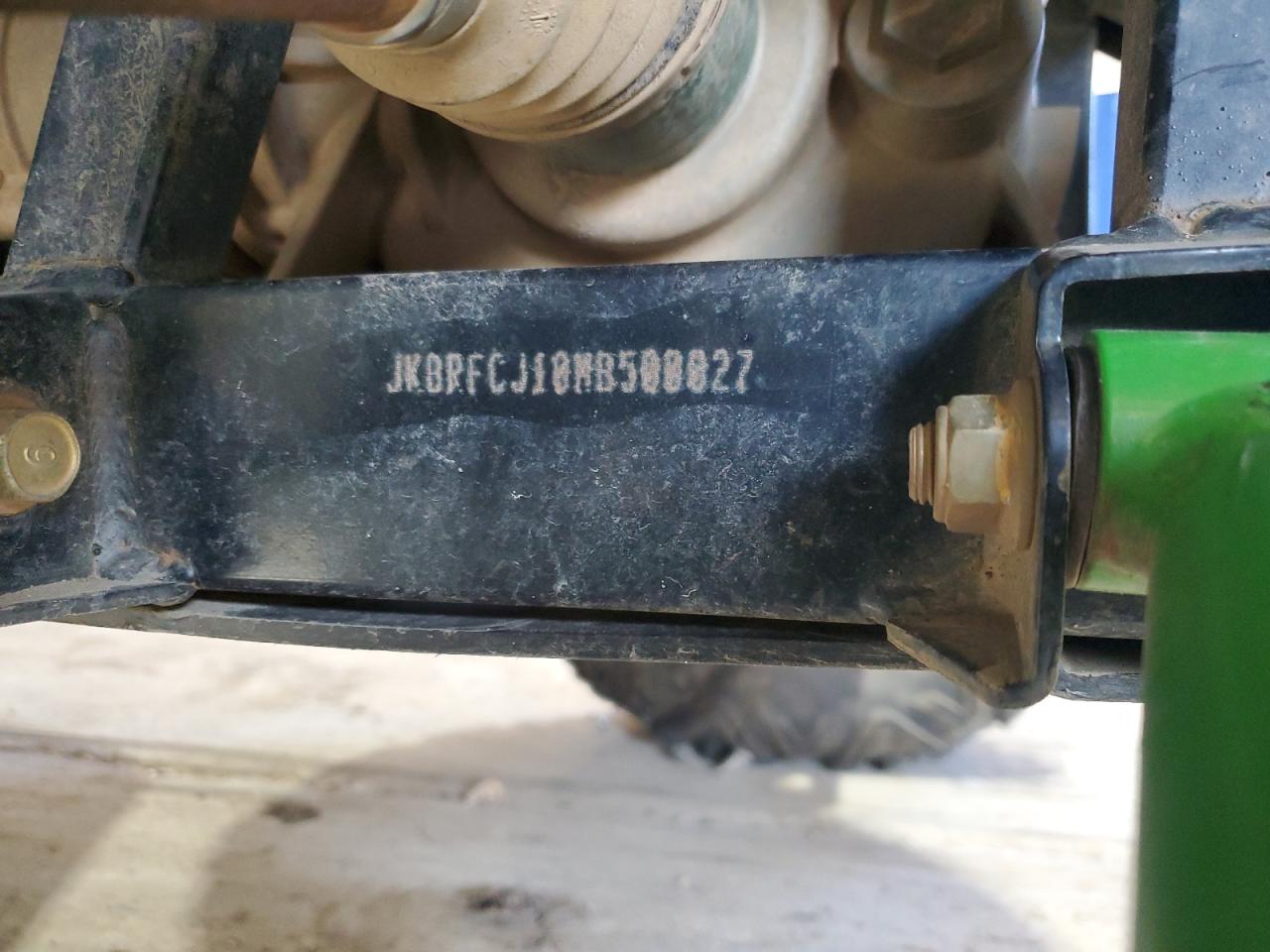 2021 Kawasaki Krf800 J VIN: JKBRFCJ10MB500027 Lot: 70414695