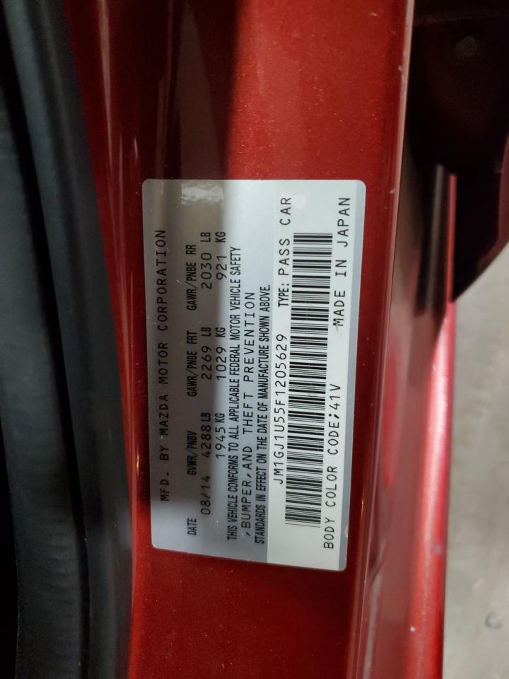 2015 Mazda 6 Sport VIN: JM1GJ1U55F1205629 Lot: 70572575