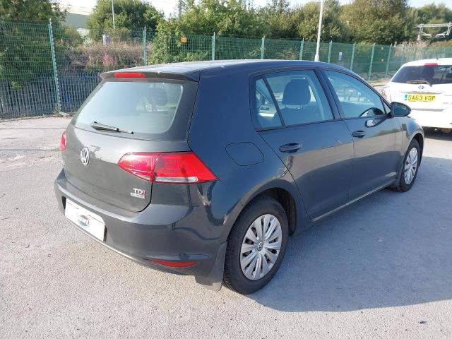 2013 VOLKSWAGEN GOLF S BLU
