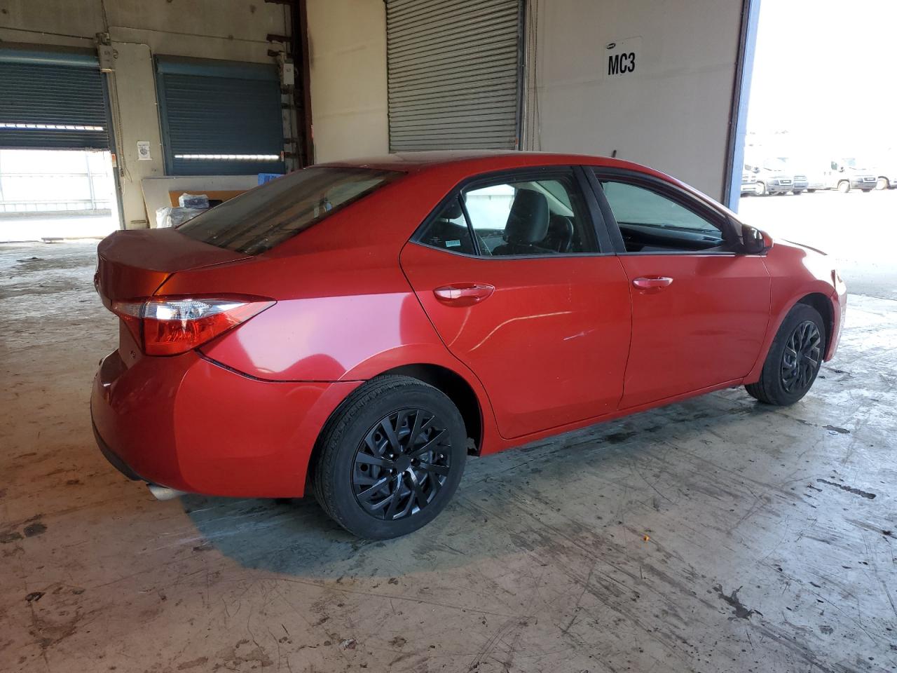 2015 Toyota Corolla L red null gas 5YFBURHE8FP317444 photo #4