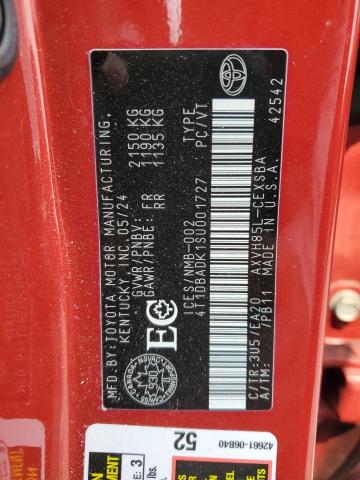 2025 TOYOTA CAMRY XSE  