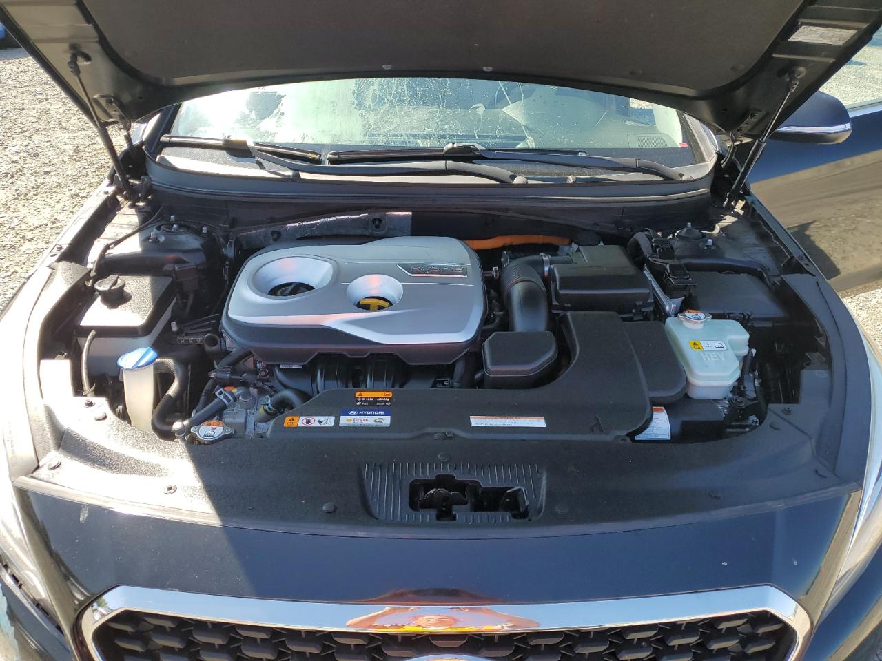 2017 Hyundai Sonata Hybrid VIN: KMHE24L15HA051636 Lot: 69689745