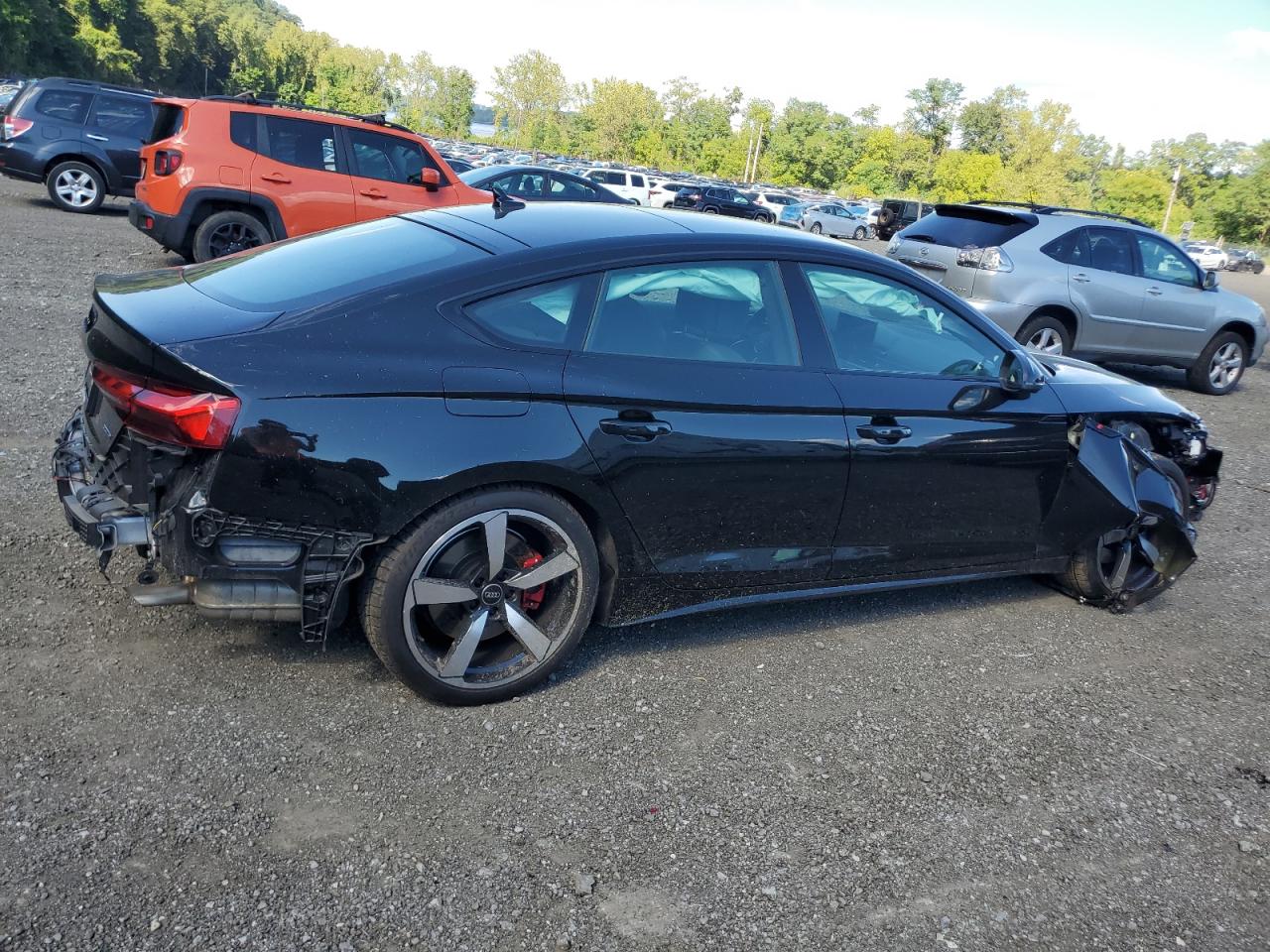 2022 Audi A5 Premium Plus 45 black null gas WAUFACF51NA026763 photo #4