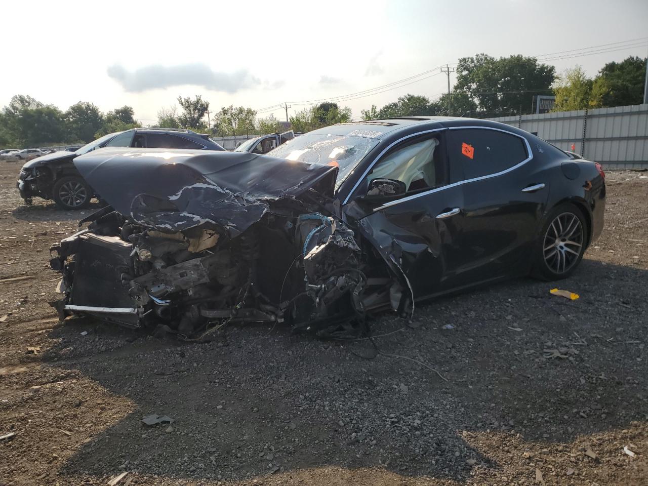 2018 Maserati Ghibli black null gas ZAM57XSA5J1293224 photo #1