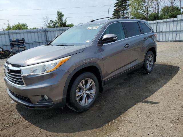 2016 TOYOTA HIGHLANDER LE   for sale at Copart ON - TORONTO