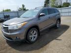 2016 TOYOTA HIGHLANDER LE   for sale at Copart ON - TORONTO