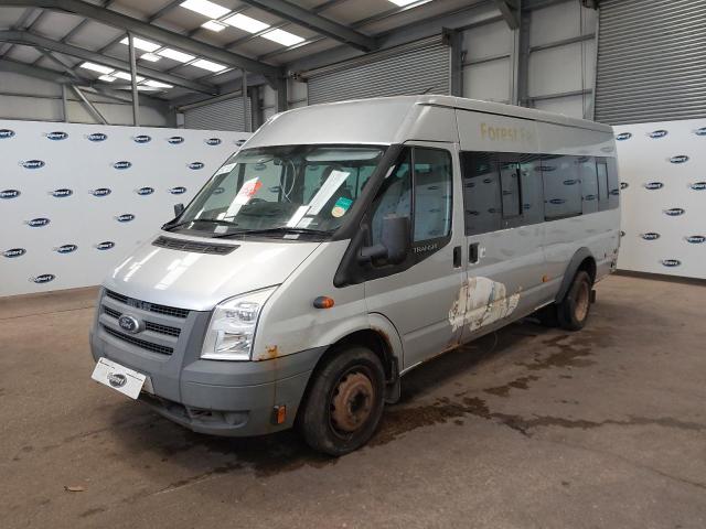 2011 FORD TRANSIT 115 T430 17S RWD MEDIUM ROOF 17 SEATER TDCI 115PS for sale at Copart NEWBURY