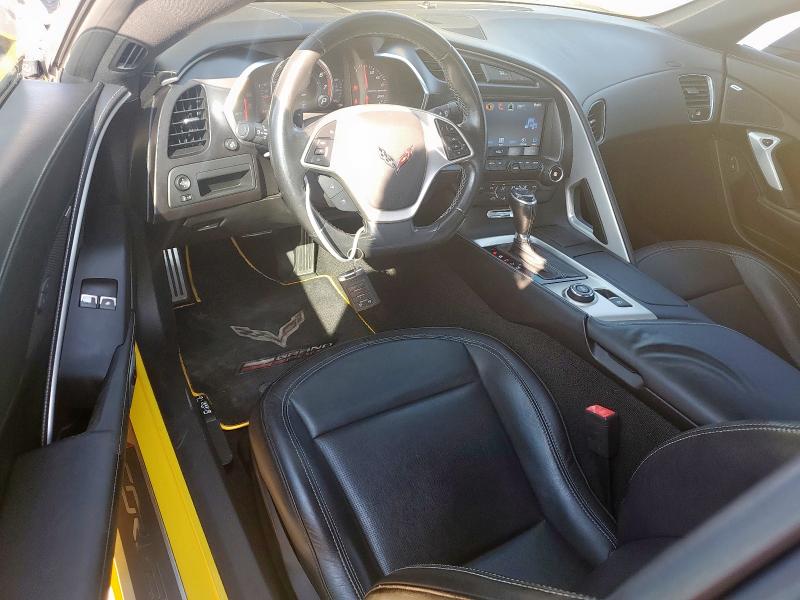  CHEVROLET CORVETTE 2019 Żółty