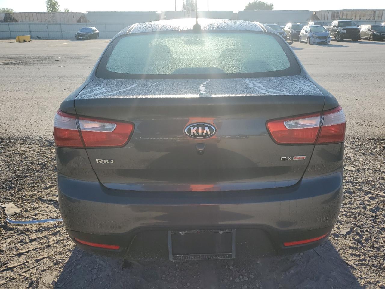 2014 Kia Rio Ex VIN: KNADN4A3XE6326733 Lot: 70124055