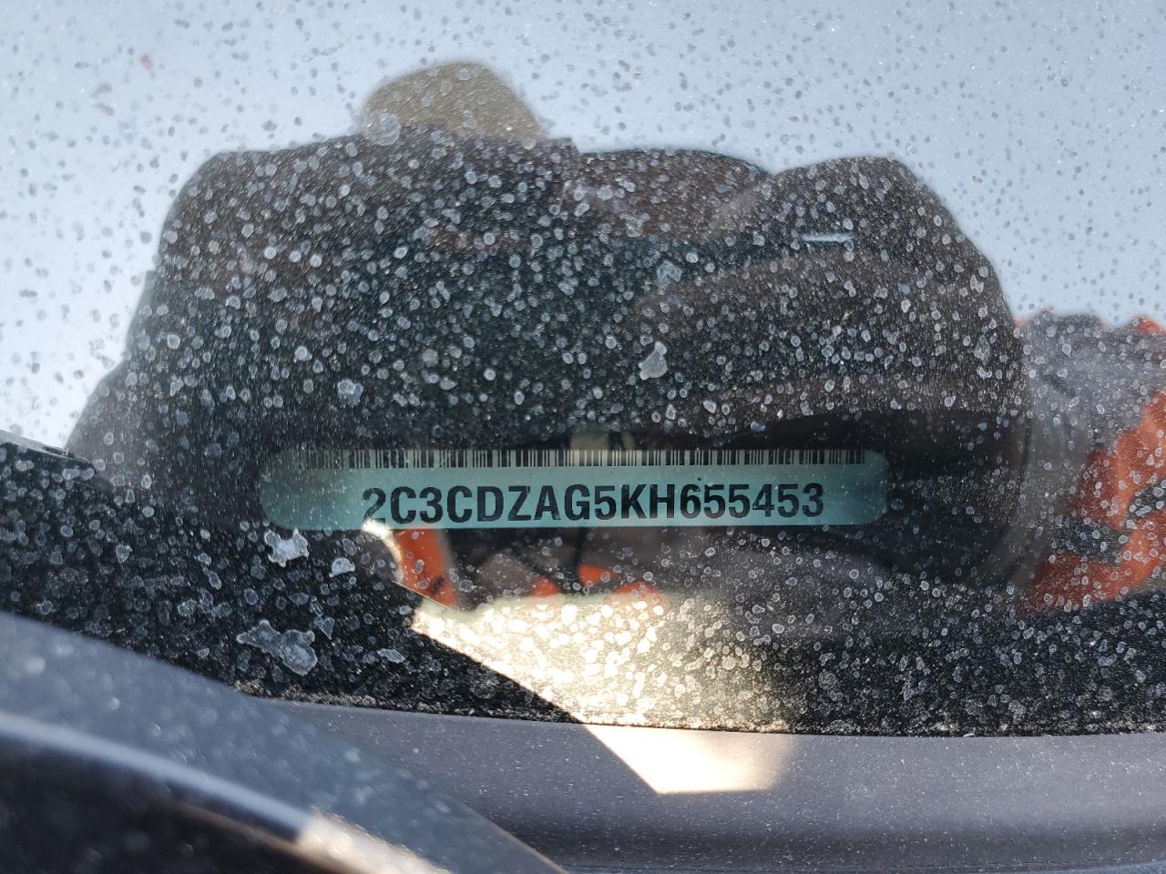 2019 Dodge Challenger Sxt VIN: 2C3CDZAG5KH655453 Lot: 67646405