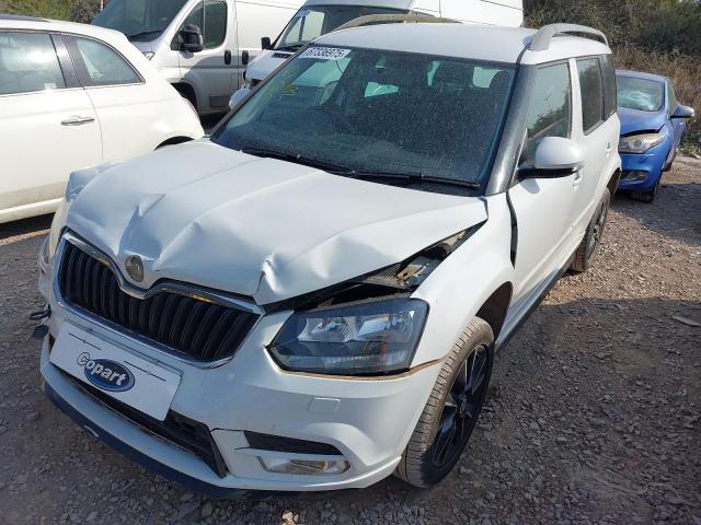 2014 SKODA YETI BLACK for sale at Copart BRISTOL