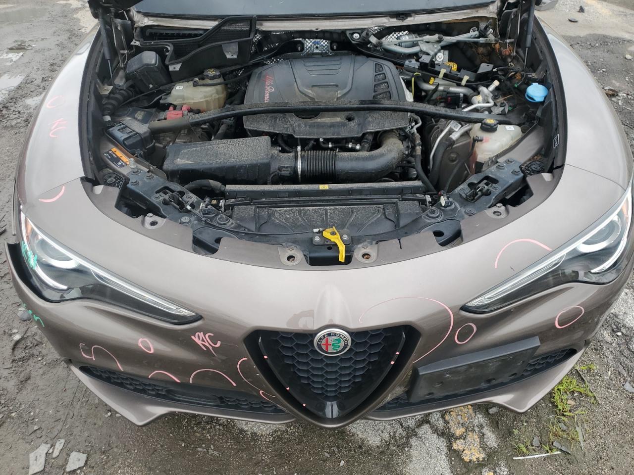 2019 Alfa Romeo Stelvio Ti VIN: ZASPAKBN8K7C50538 Lot: 68735605