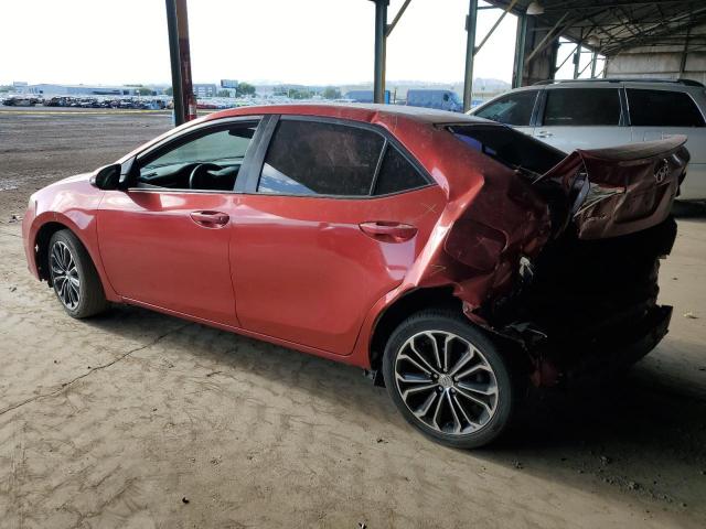  TOYOTA COROLLA 2016 Red