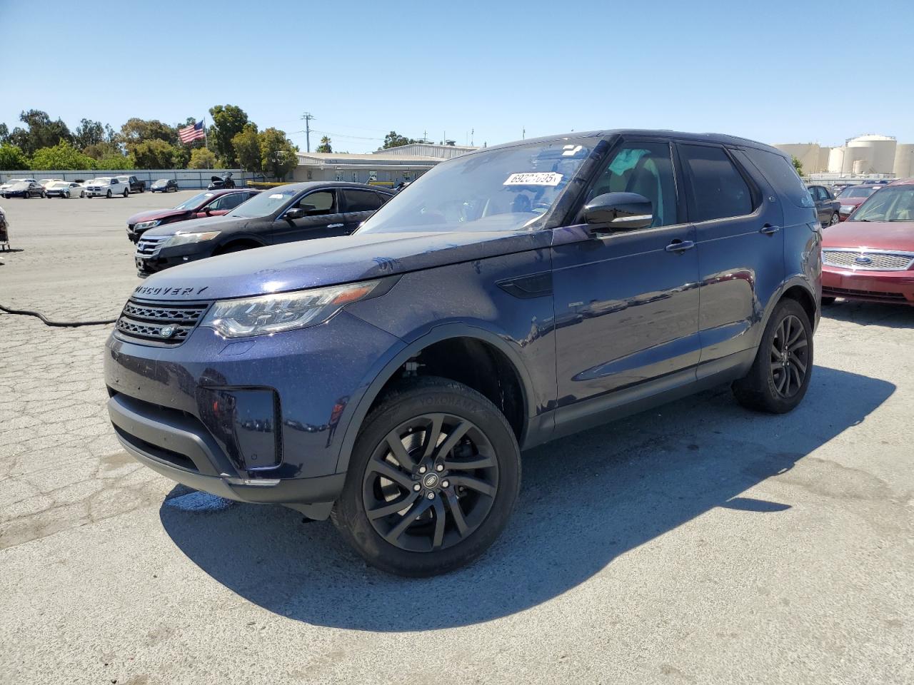 2017 Land Rover Discovery Hse blue null diesel SALRRBBK0HA021940 photo #1