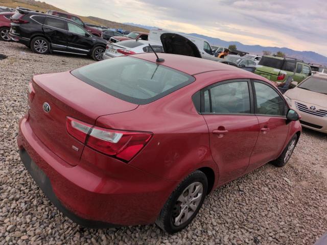 Sedans KIA RIO 2017 Red