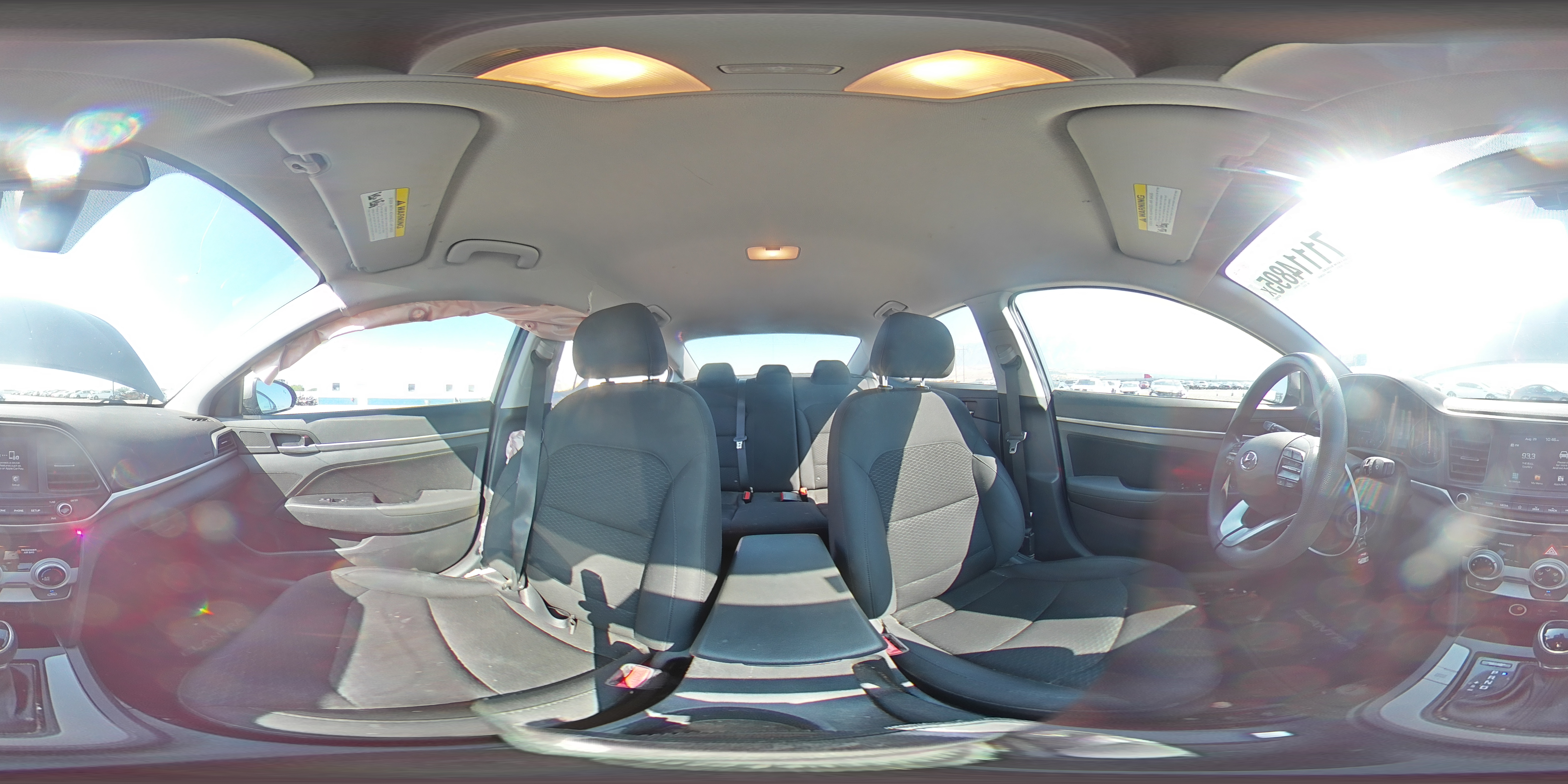2019 Hyundai Elantra Sel VIN: 5NPD84LFXKH477672 Lot: 71114895