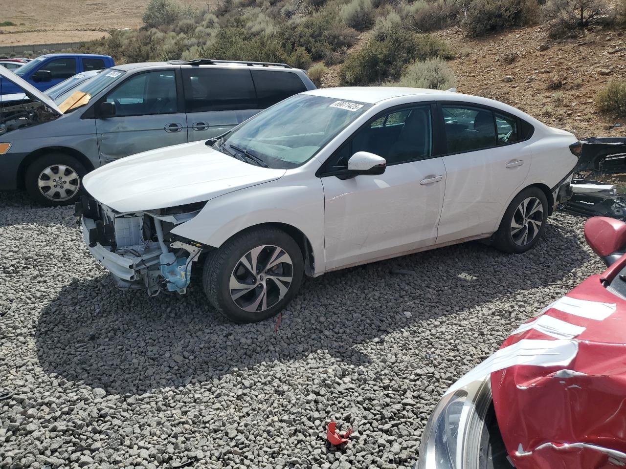 2023 Subaru Legacy Premium white null gas 4S3BWAD65P3005831 photo #1