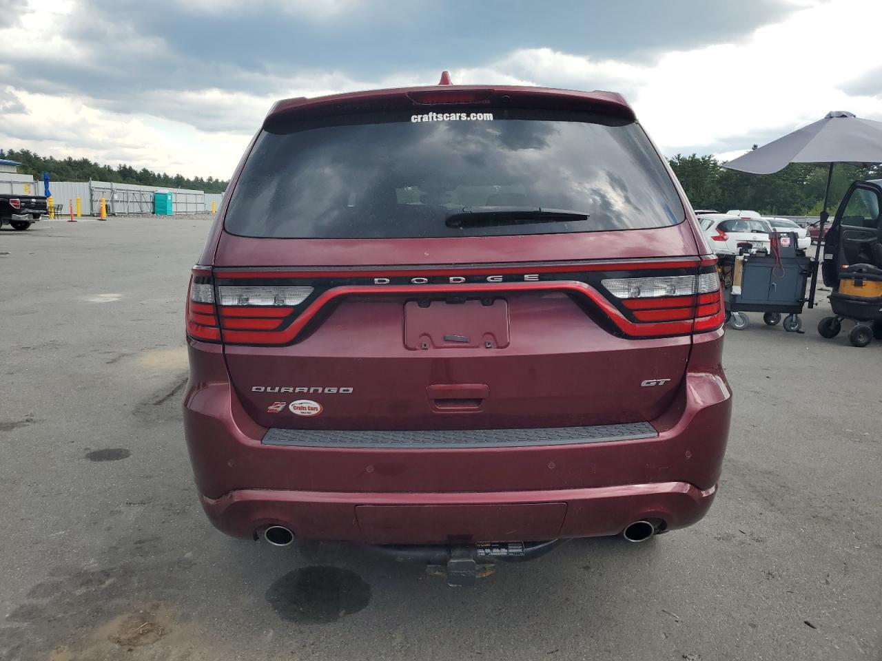 2019 Dodge Durango Gt VIN: 1C4RDJDG5KC558372 Lot: 68878285