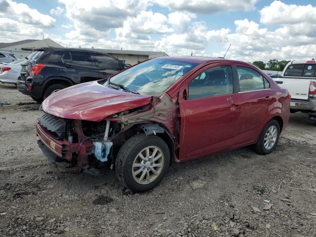  CHEVROLET SONIC 2018 Красный