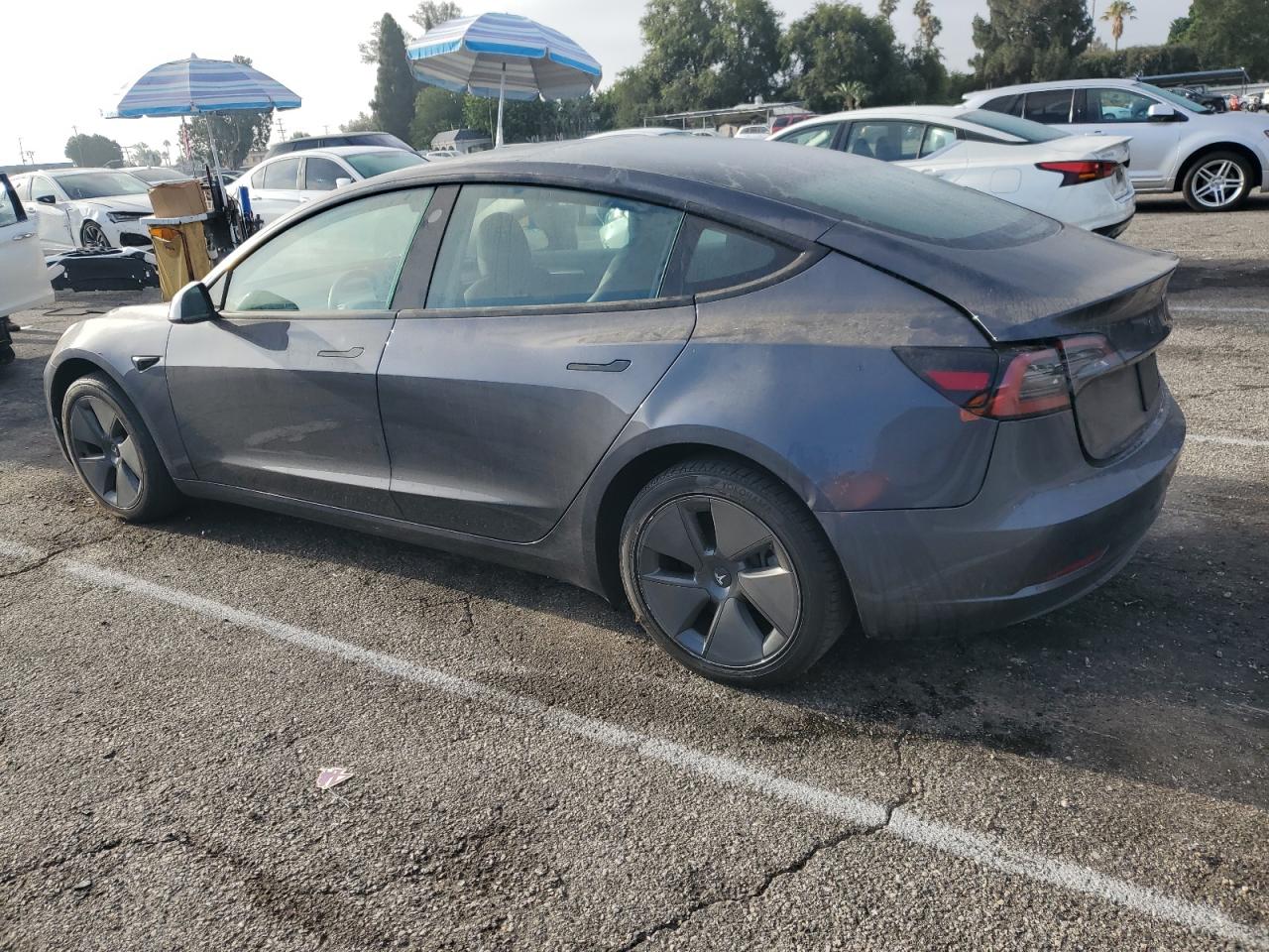 2023 Tesla Model 3 grey null electric 5YJ3E1EA3PF649888 photo #3