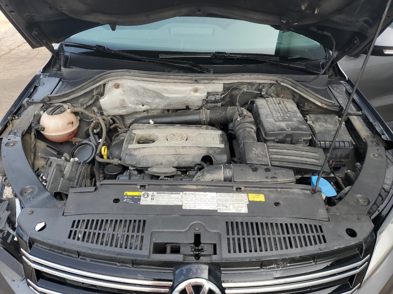 2014 Volkswagen Tiguan S VIN: WVGJV3AX1EW554912 Lot: 68325845