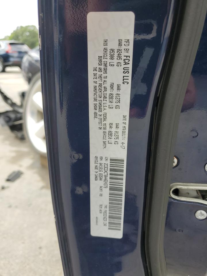 2017 Dodge Charger R/T VIN: 2C3CDXCT8HH624379 Lot: 69605255