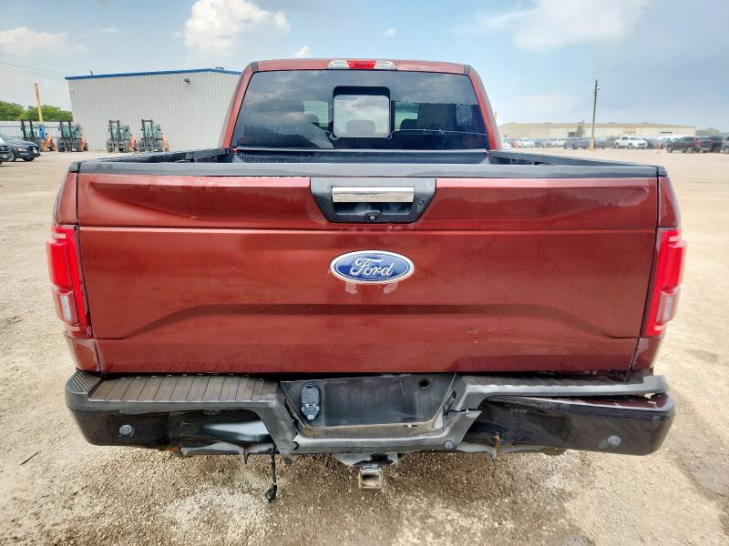 Пикапы FORD F-150 2016 Бургунди