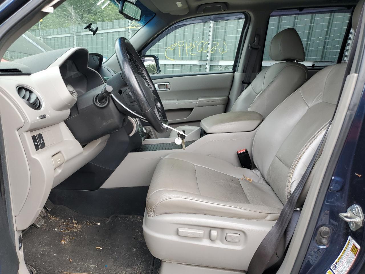 2010 Honda Pilot Touring VIN: 5FNYF4H98AB020849 Lot: 68003495