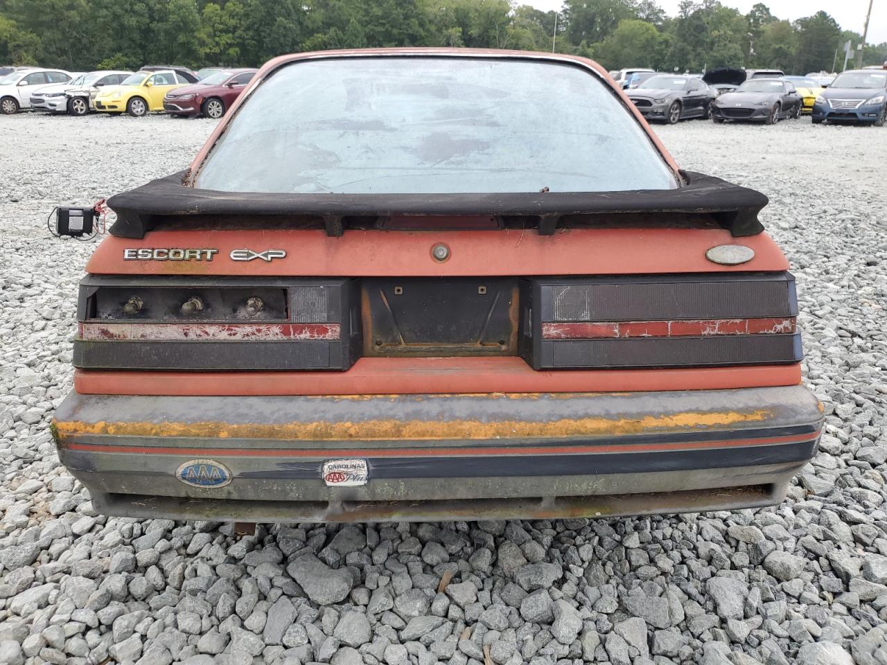 1986 Ford Escort Exp VIN: 1FABP0190GW258999 Lot: 69467635