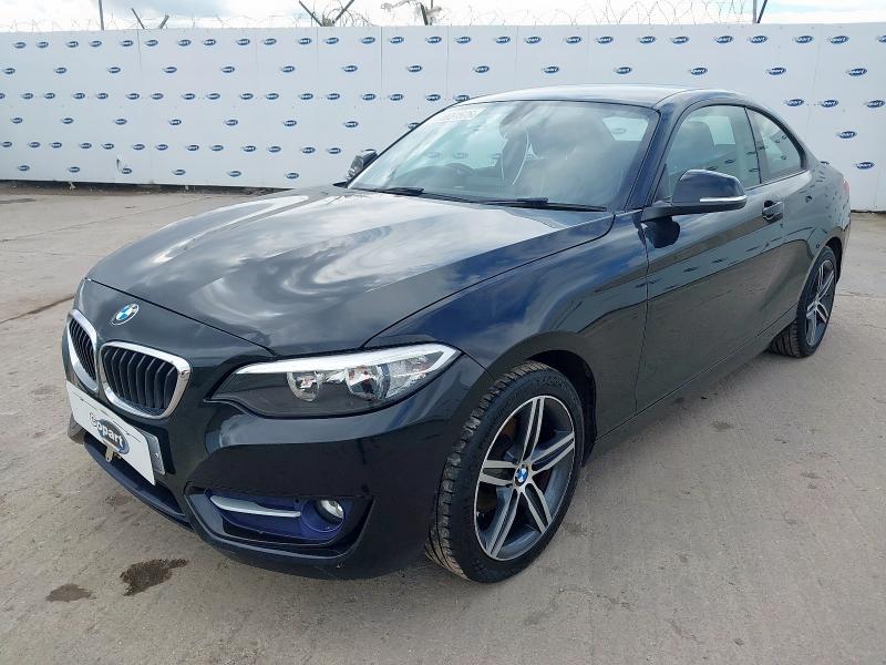 2016 BMW 2 SERIES SPORT for sale at Copart YORK