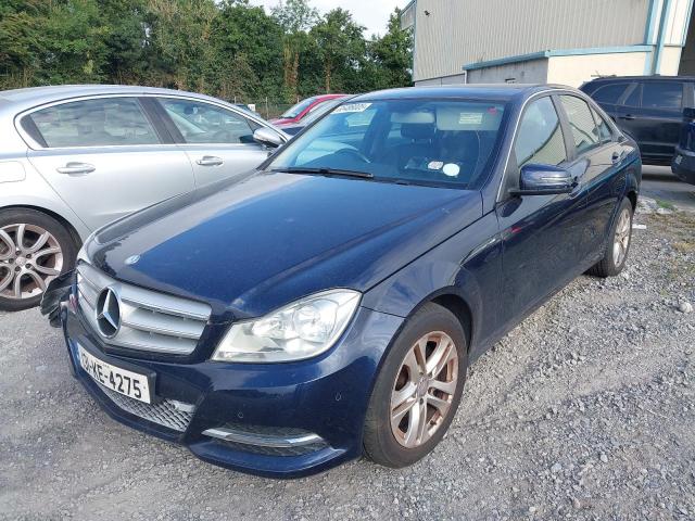 2013 MERCEDES-BENZ C220 EXECUTIVE SE CDI BLU  for sale at Copart CASTLEDERMOT - IRELAND