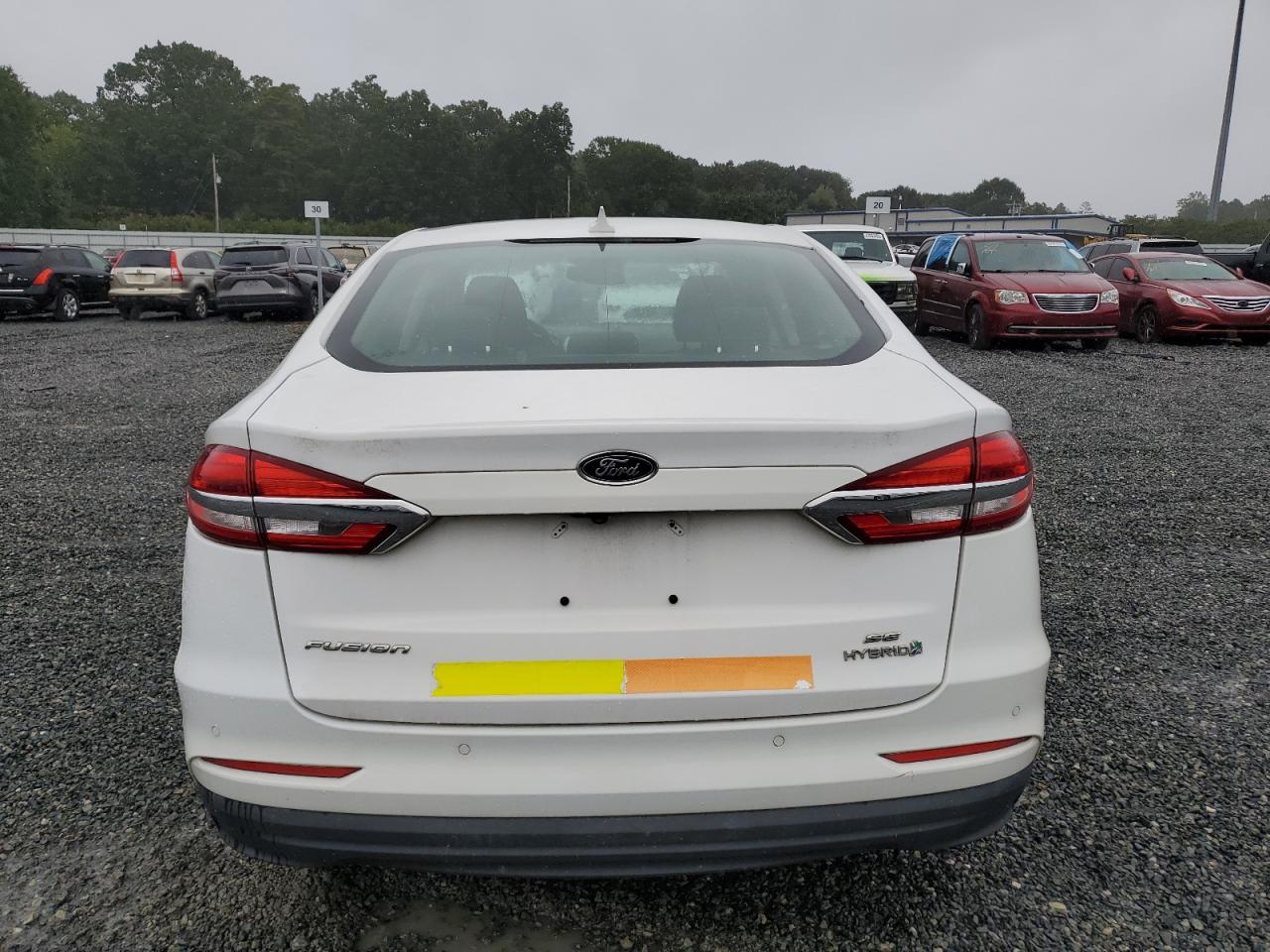 2019 Ford Fusion Se VIN: 3FA6P0LU1KR124789 Lot: 55084875