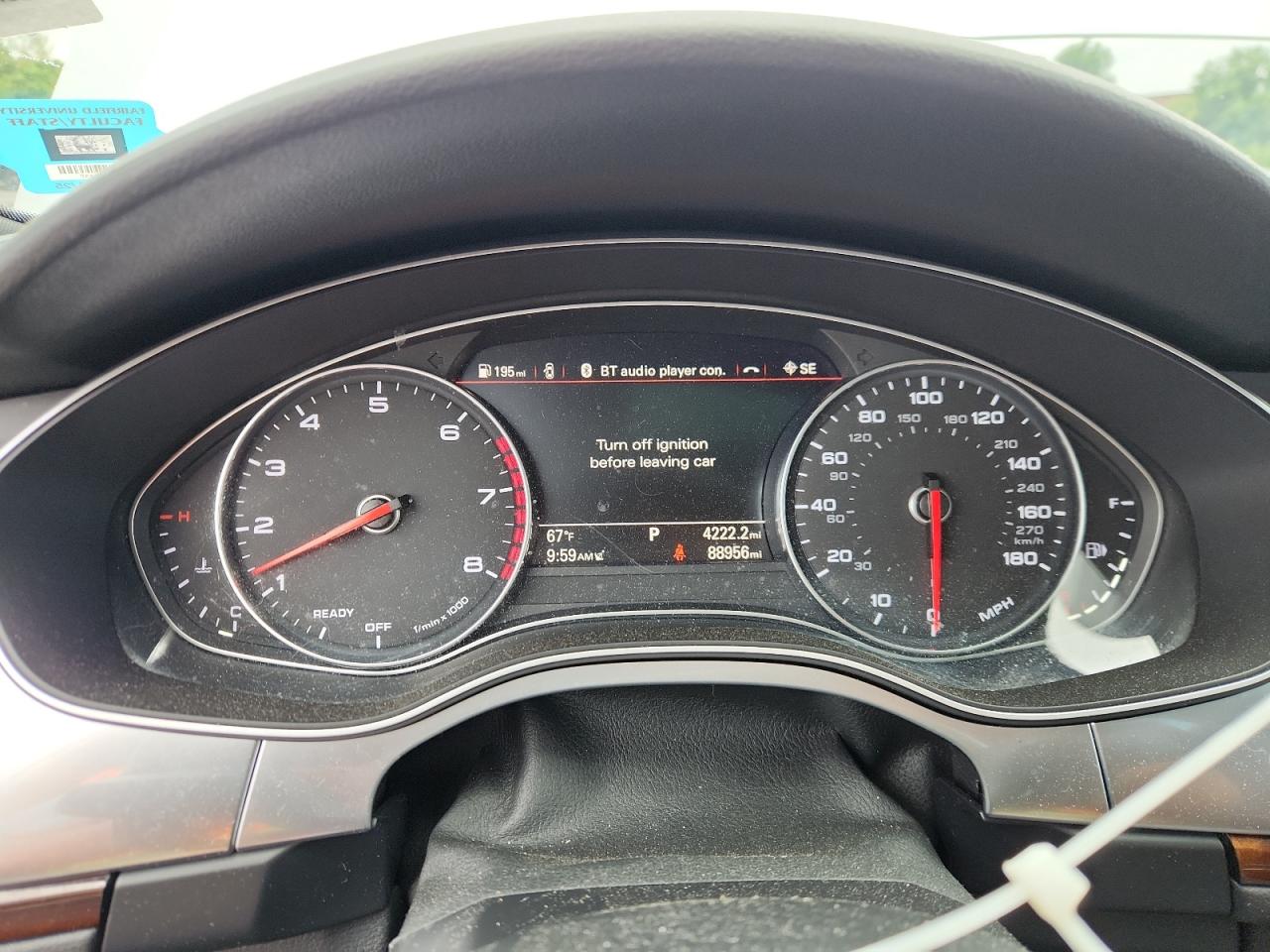 2017 Audi A6 Premium Plus VIN: WAUF2AFC4HN056286 Lot: 60850705