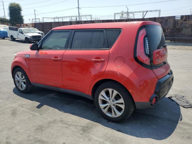  KIA SOUL 2016 Красный