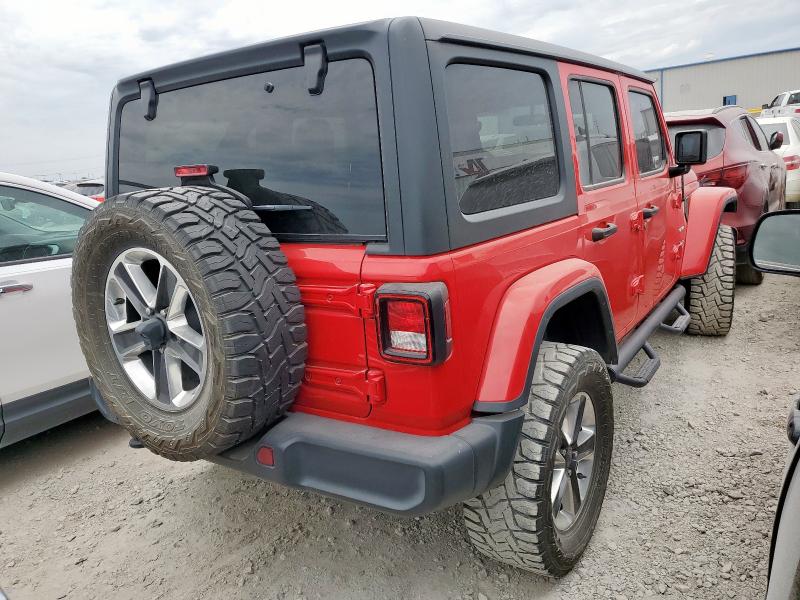  JEEP WRANGLER 2019 Czerwony