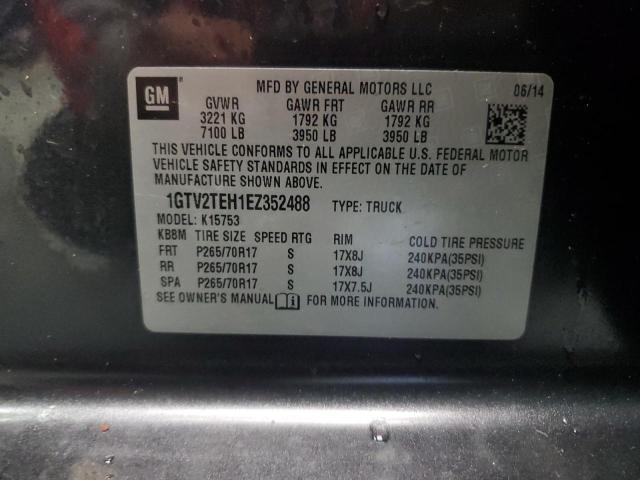 2014 GMC SIERRA K1500